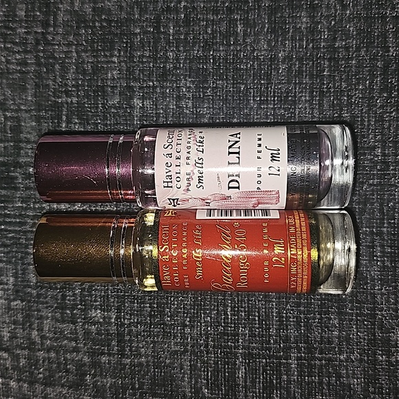 Bath & Body Baccarat Rouge 54 And Delina Body Oil Pure Fragrance